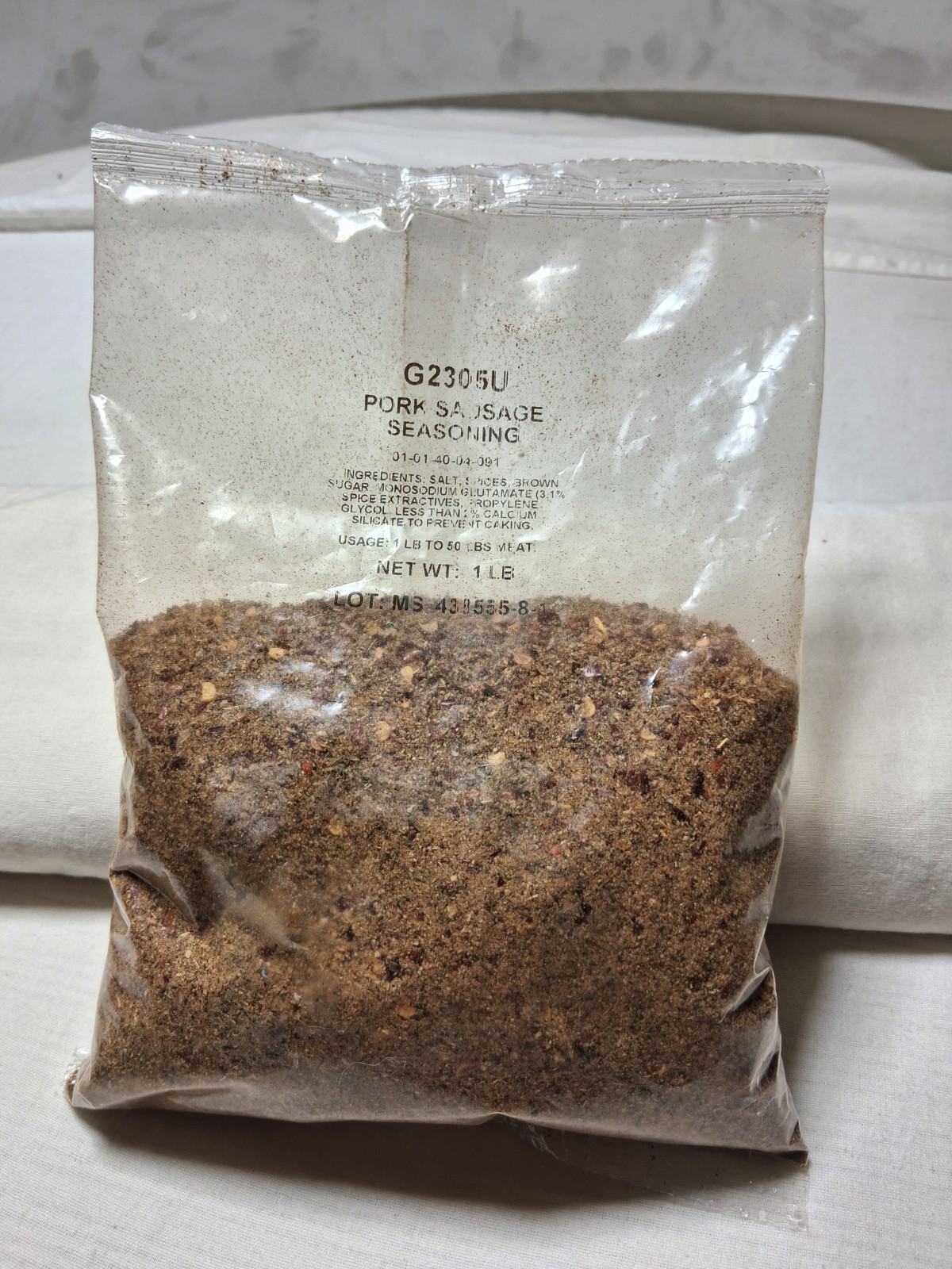 1lb of pork sausage seasoning