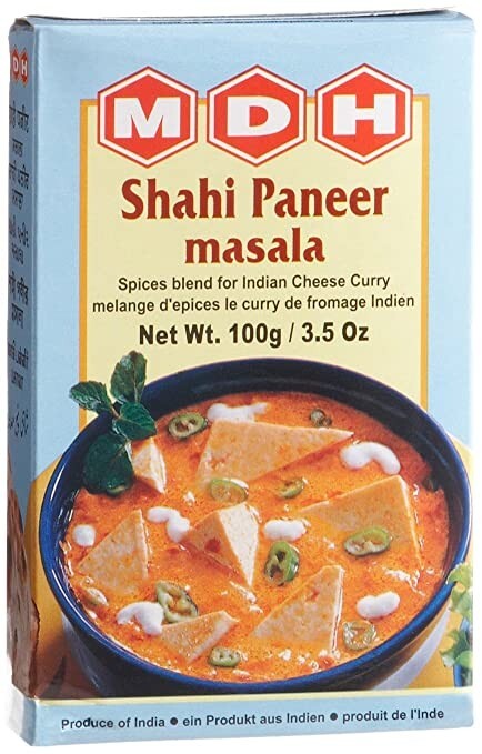 MDH Shahi Paneer Masala 100 gm (Pack of 2) Spices blend for Indian Cheese Curry