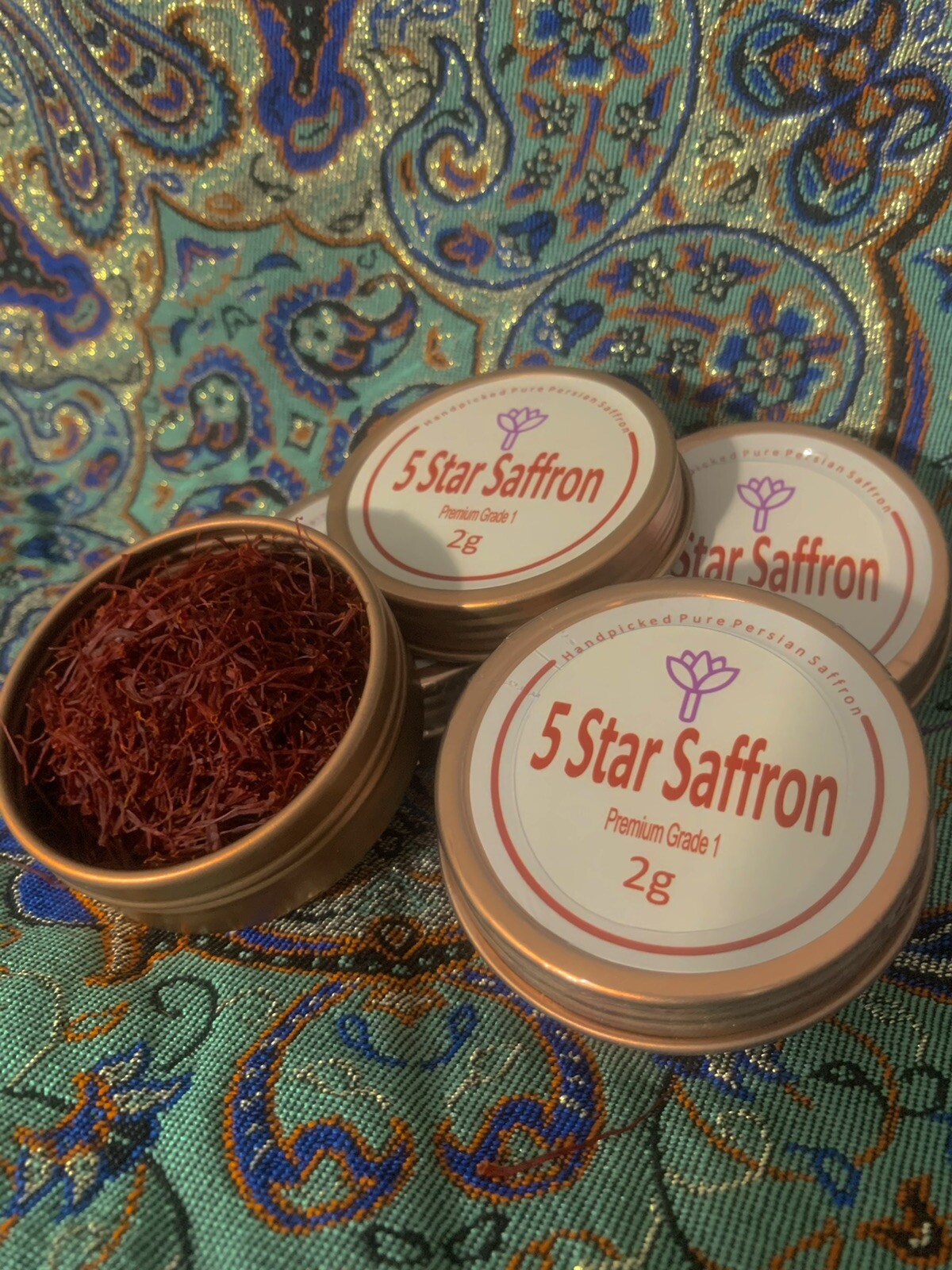 The best quality of saffron( 2 gram) Grade A+ , Free Shipping