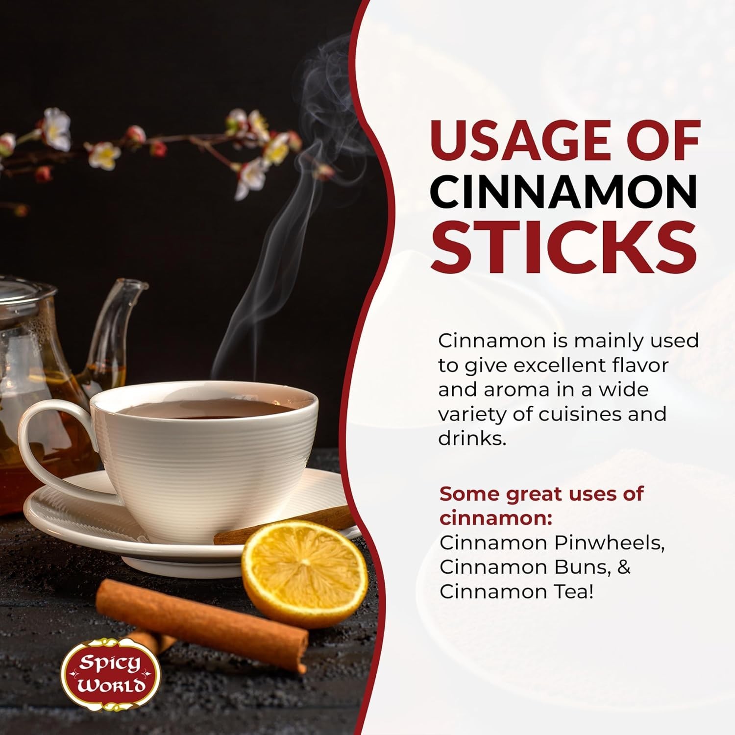 1.75 lb Bulk Saigon Cinnamon Sticks – Strong Aroma, 3+ Inches, Vietnamese