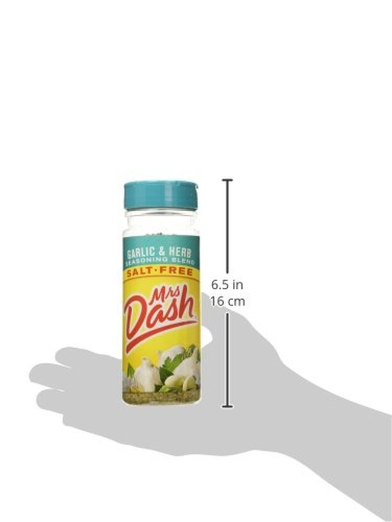 Salt-Free Seasoning Blend, Garlic & Herb, 6.75 Ounce