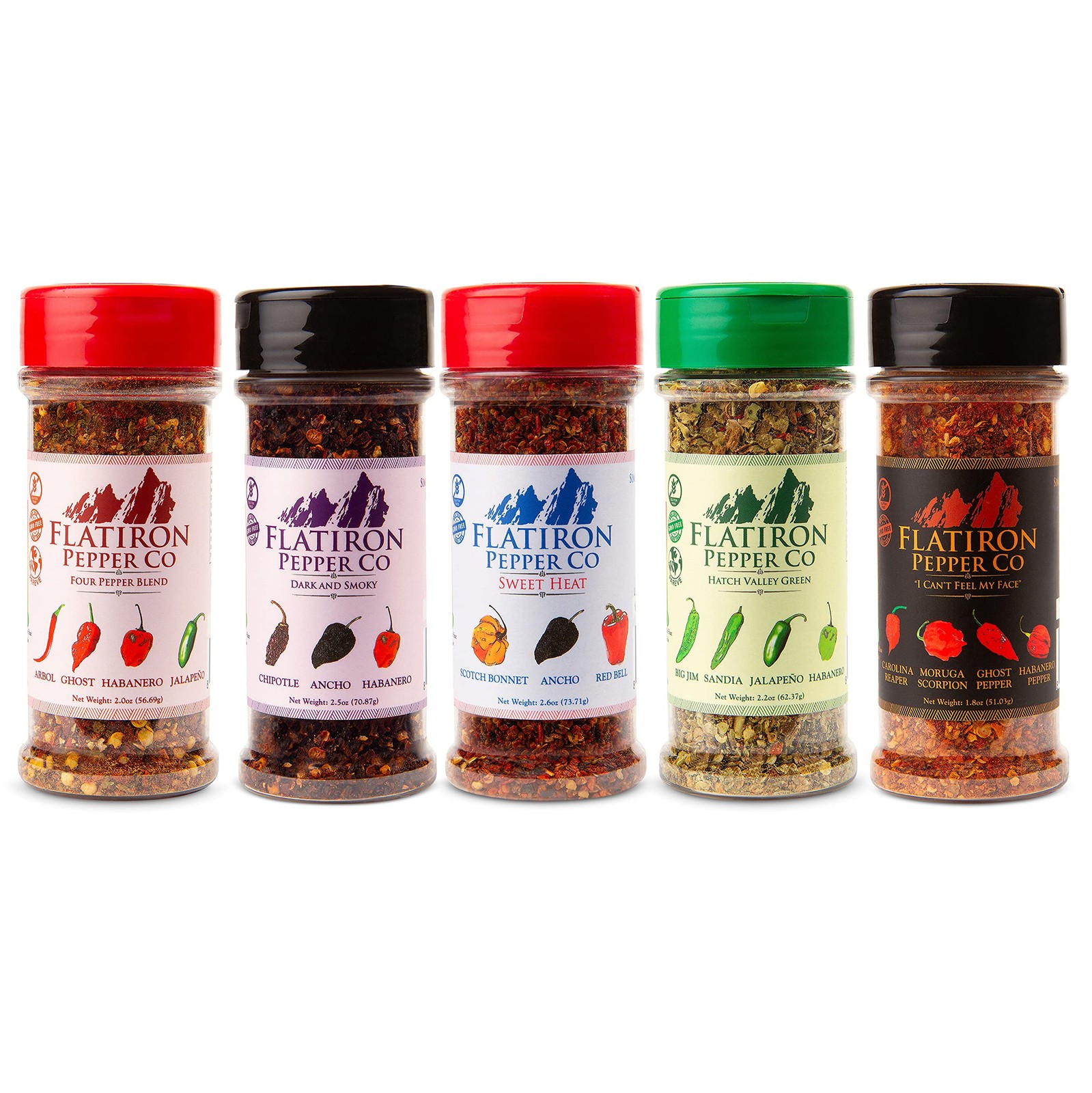 Flatiron Pepper Co – Hatch Valley Green. Premium Green Chile Flakes. Hatch Gr…
