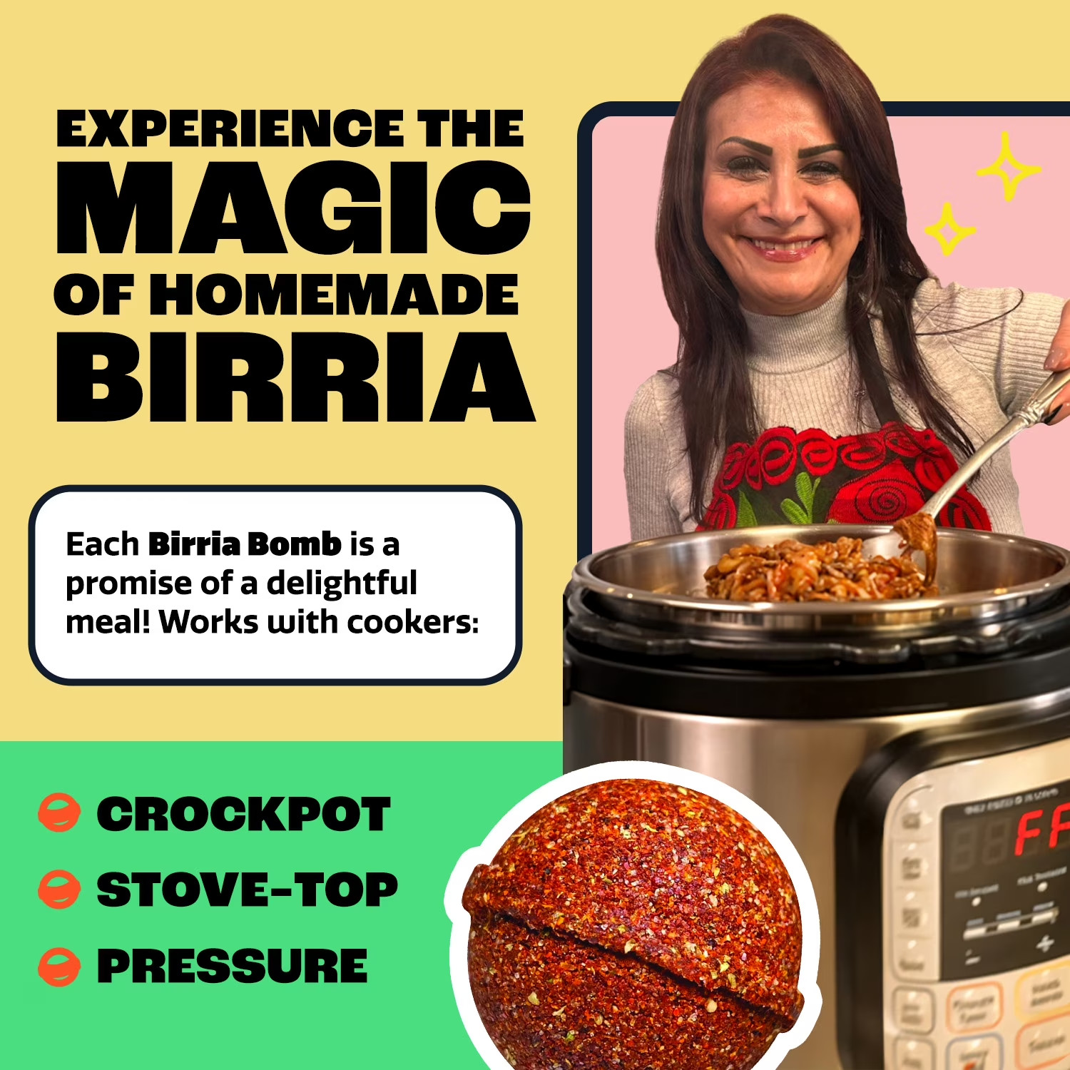 EZ Bombs Birria Bomb Seasoning, 1 Pack – Authentic Mexican Spice Mix for Tacos