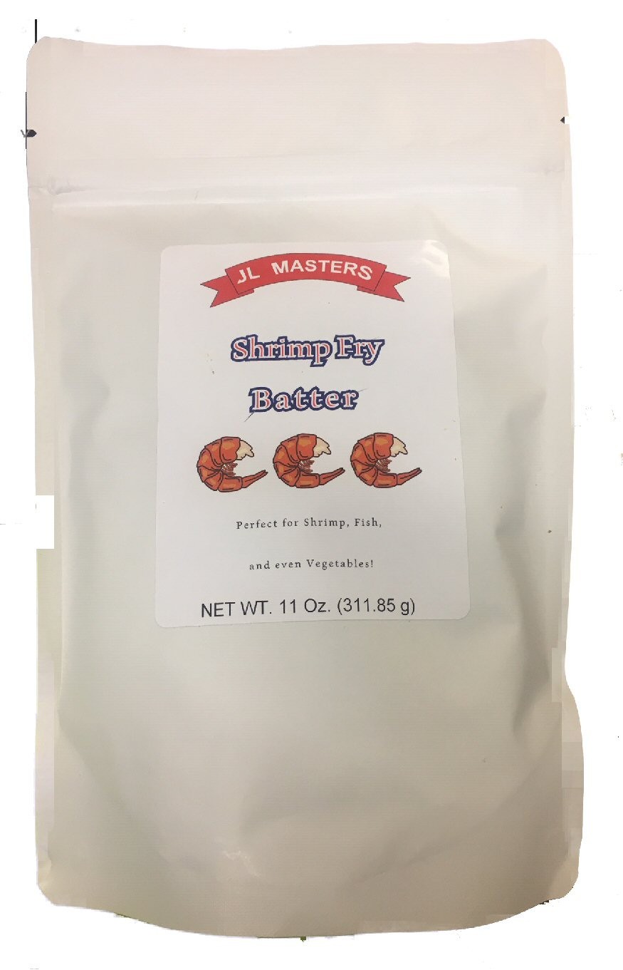 JL Masters Seasoned Seafood Batter Mix: 2 Fish Original, 2 HOT or 2 Shrimp