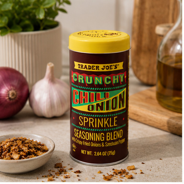 4-Pack Trader Joe’s Crunchy Chili Onion Sprinkle Seasoning Blend