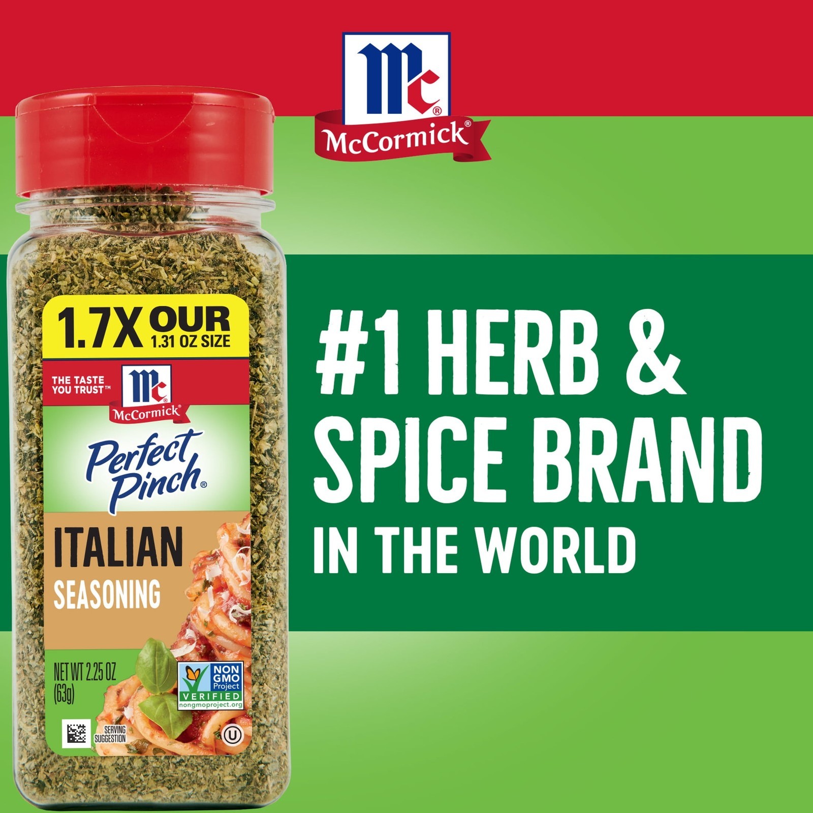 2.25 oz Italian Seasoning 6 Pack W/ All Natural & Gluten Free