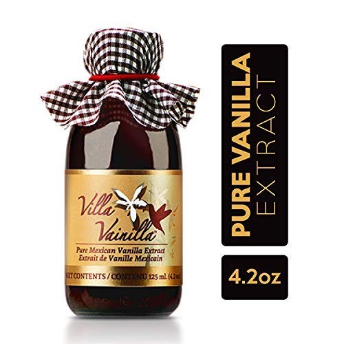 Pure Vanilla Extract Concentrated Natural Gourmet Flavor from Mexico 4.2 Fl Oz
