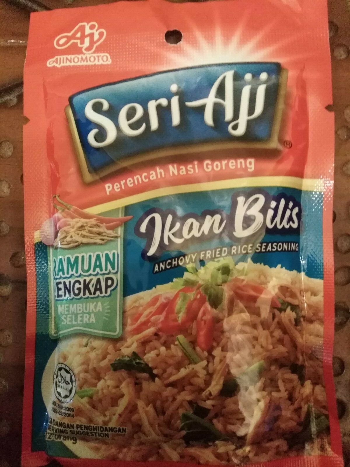SERI AJI ANCHOVY FRIED RICE SEASONING (2 packet x 72g)