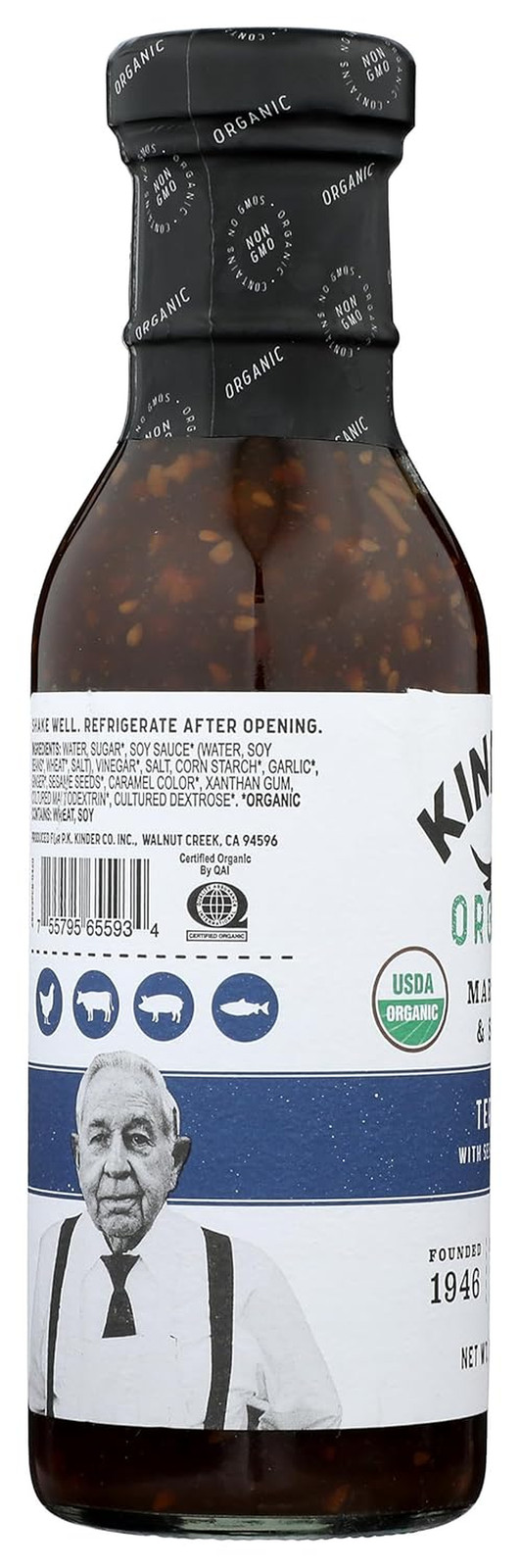 Organic Teriyaki Marinade & Sauce, 15 OZ
