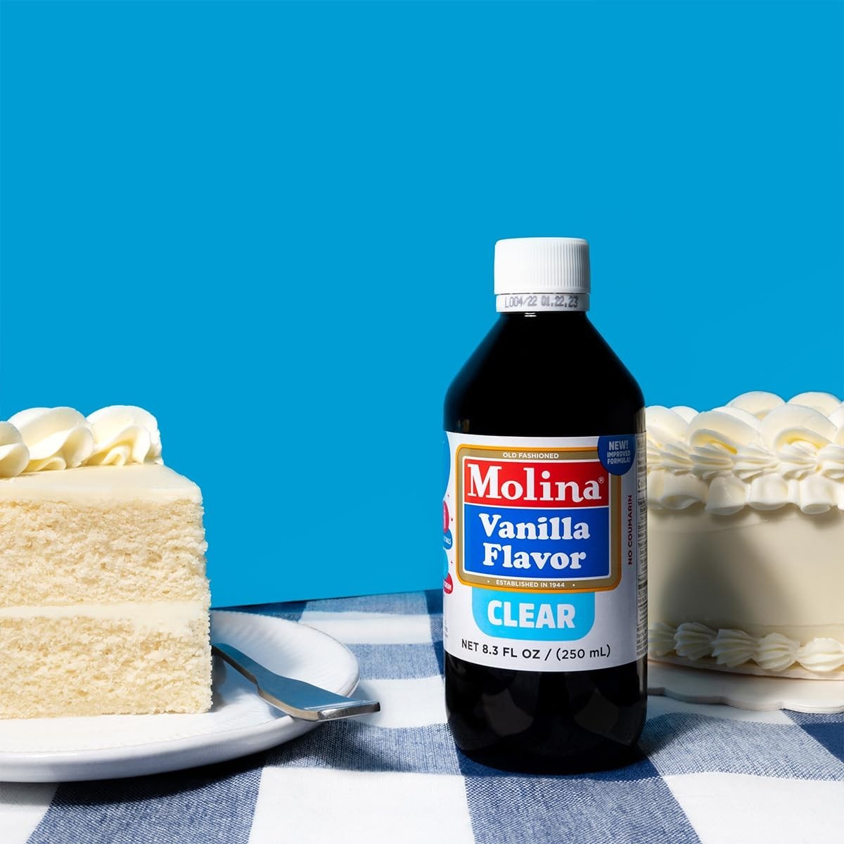 Clear Mexican Vanilla Flavor – 2 Pack (8.3 Fl Oz) – Natural Baking Extract for F