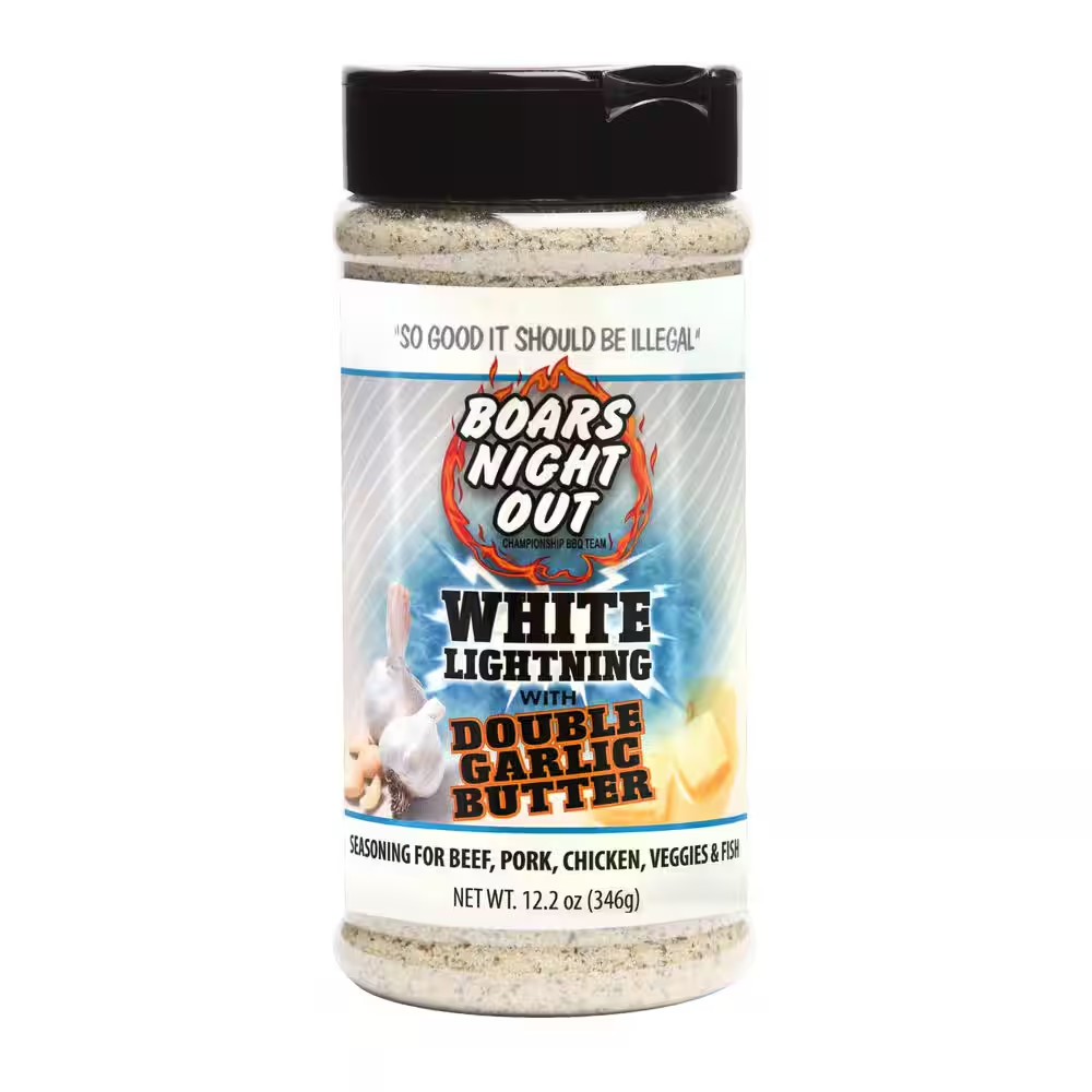 12.2 Oz. White Lightning Double Garlic Rub