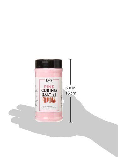 Curing Salt No.1. Quick Cure Premium Prague Powder XL 1.5 Pound Bottle by