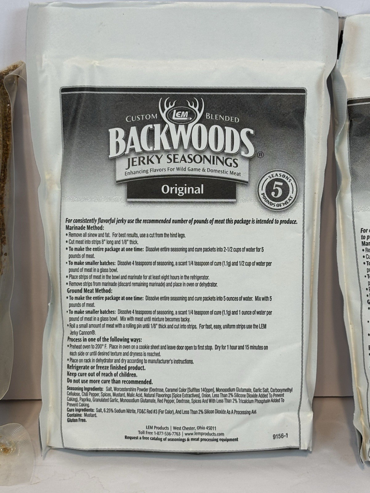 Products Backwoods Jerky Seasoning Variety Pack and Cabella’s Teriyaki Jerky Kit