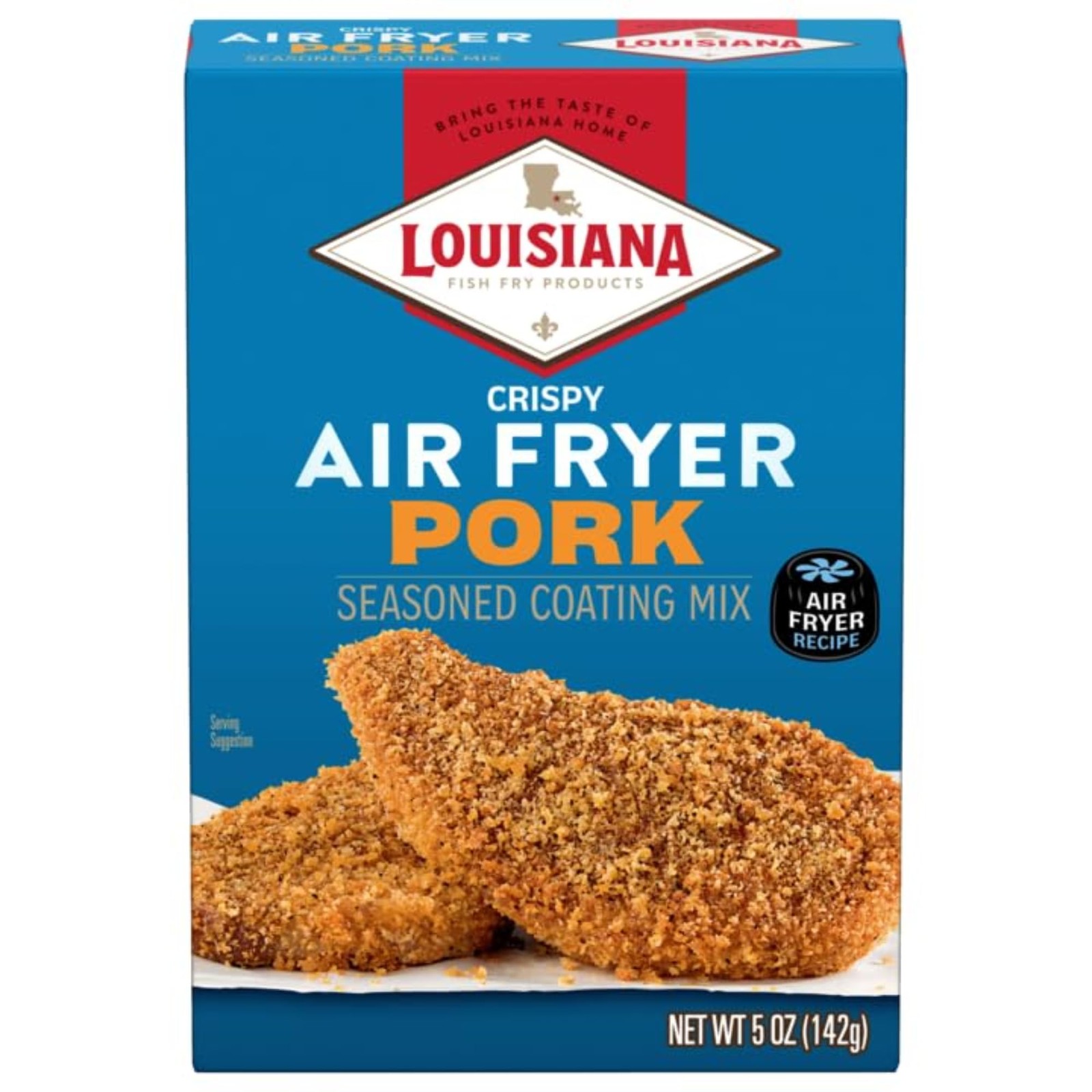 Air Fry Pork Coating Mix 5 Oz, Pack of 6 – Perfect for Crispy Pork Dishes