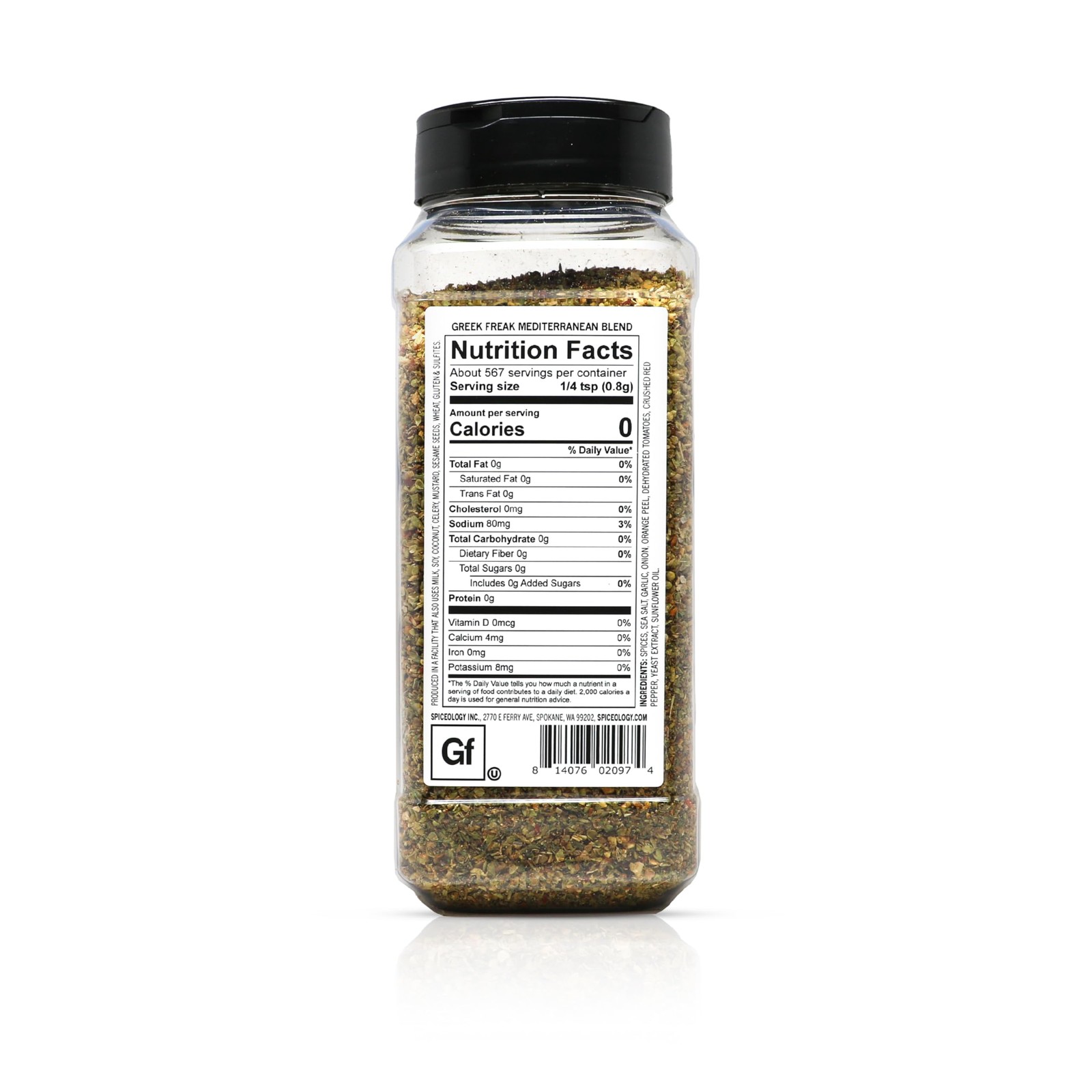 – Greek Freak Mediterranean Seasoning – Greek Herbs & Spices for Chicken, Pot…