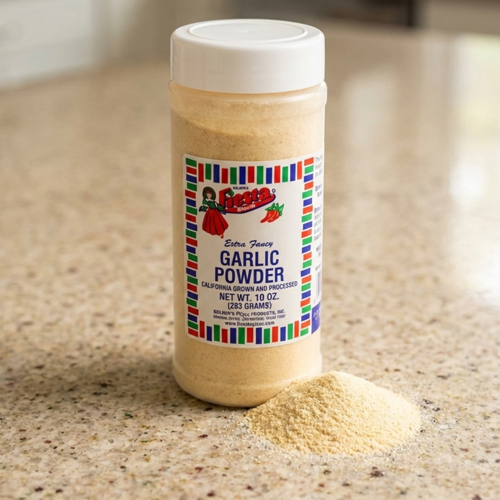 Bolner’s Fiesta Garlic Powder 10 oz Granulated Texas Spice