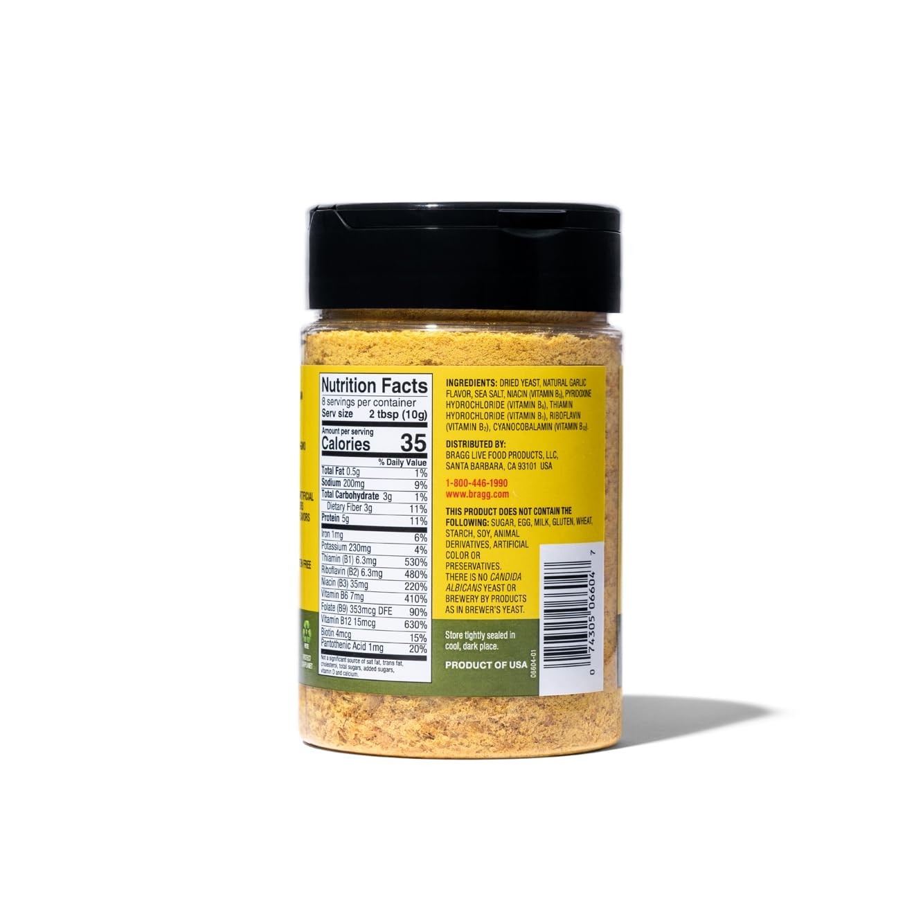 Nutritional Yeast Seasoning Set – Roasted Garlic & Original Flavor, Vegan, Glute