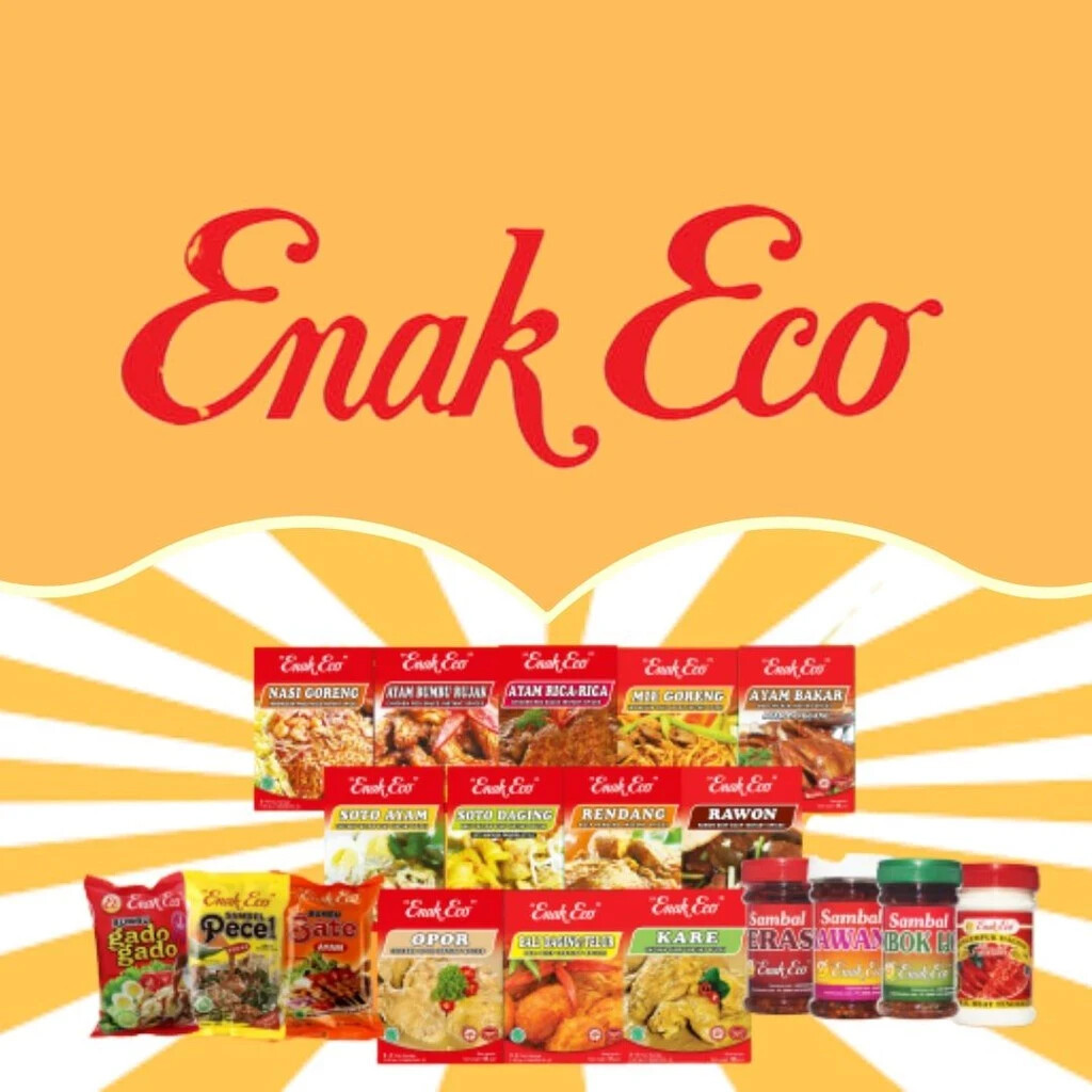Enak Eco, Indonesian Seasoning, Bumbu Masak, Ayam Bakar, 80g (Pack of 1)