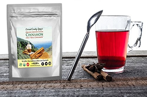 Coconut Country Living’s organic Ground Ceylon Cinnamon 8 oz – True Raw…