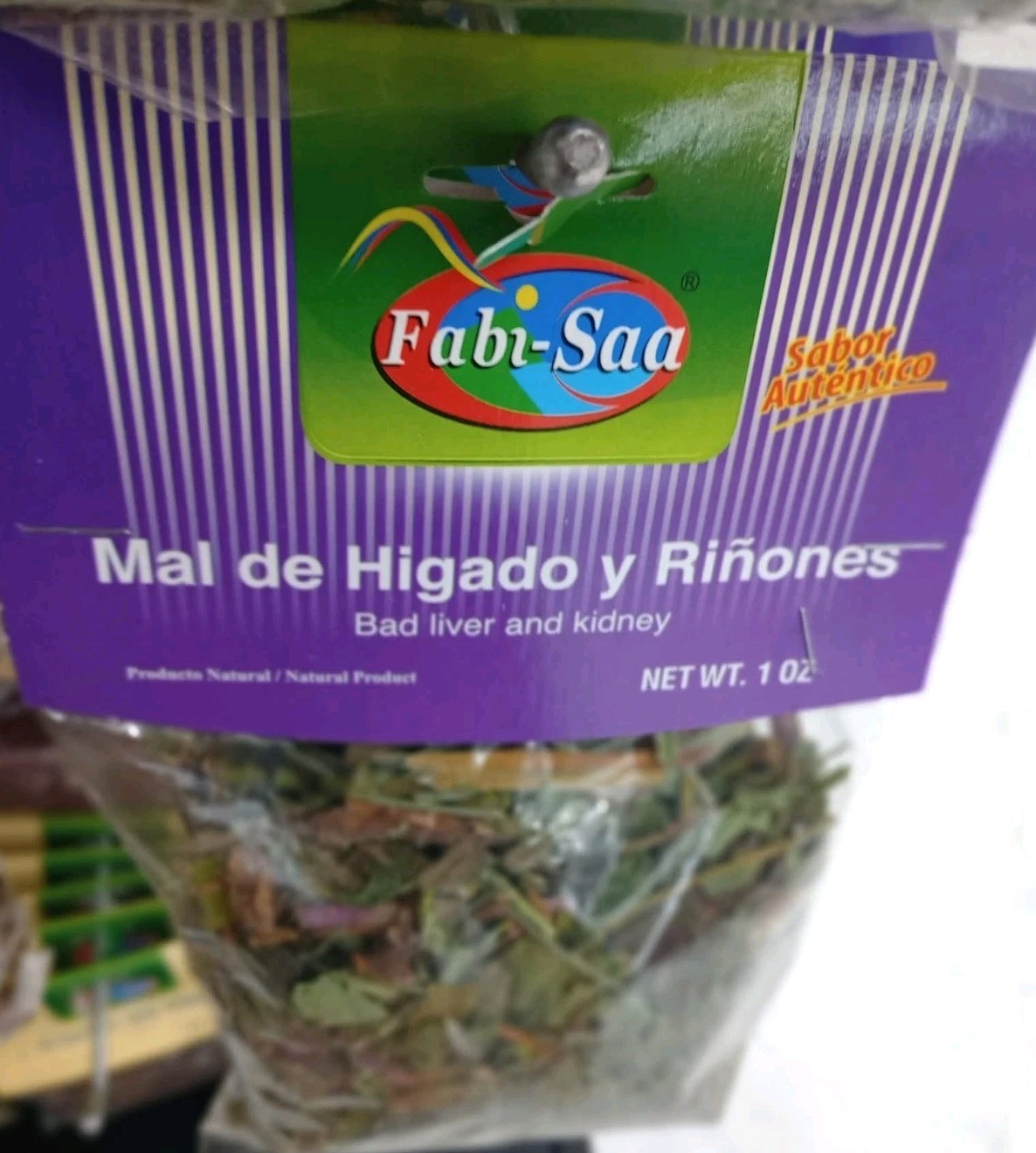 Mal De Higado Y Rinones From Ecuador Or Peru 1 Oz
