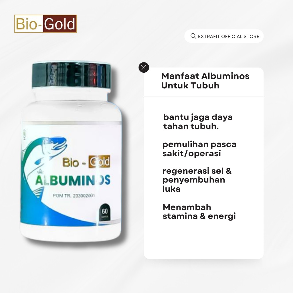 Albumin Extract Capsules 60 Count premium protein, artisan quality blend