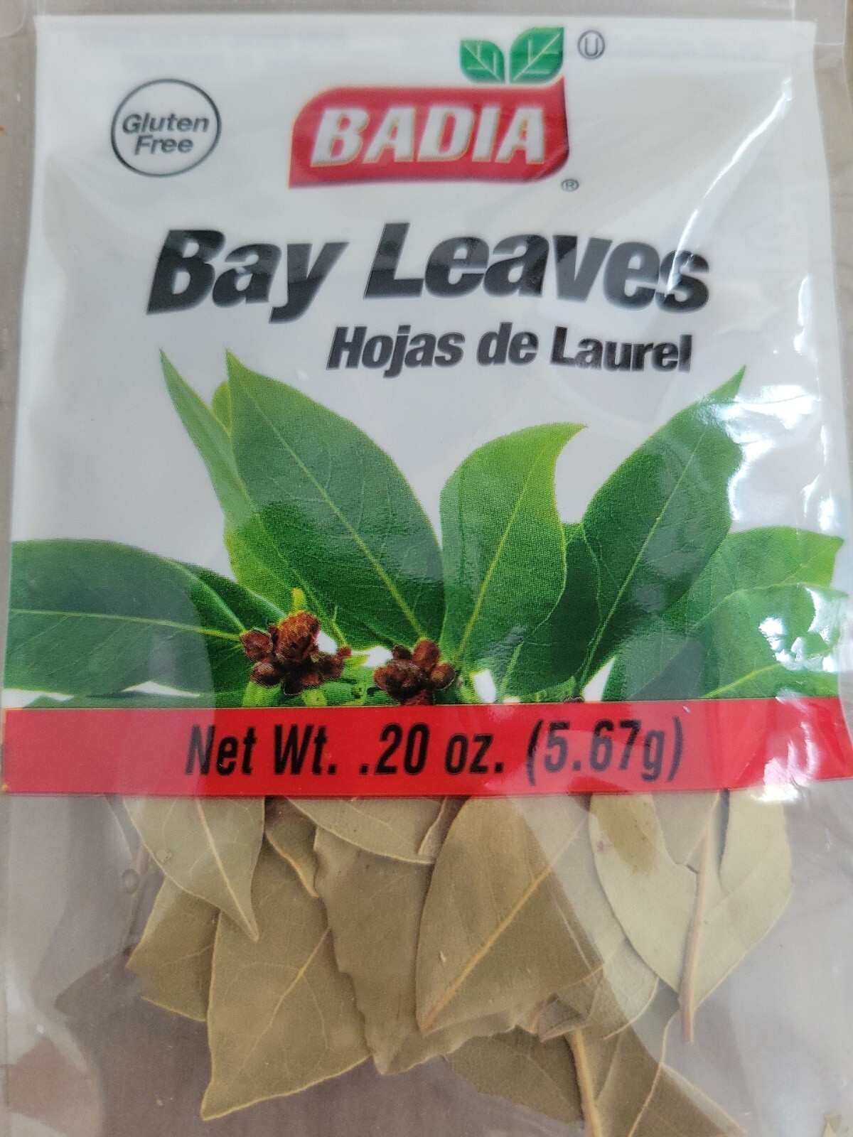 Badia Whole Bay Leaves .20oz Gluten Free! Hojas De Laurel