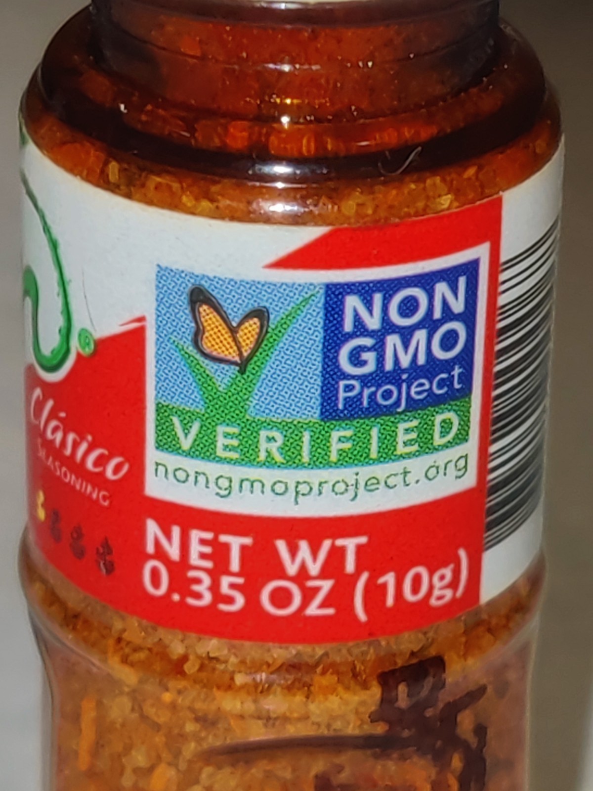 Rare Tiny Tajin With Lime Classico Seasoning 0.35 Oz Bottle