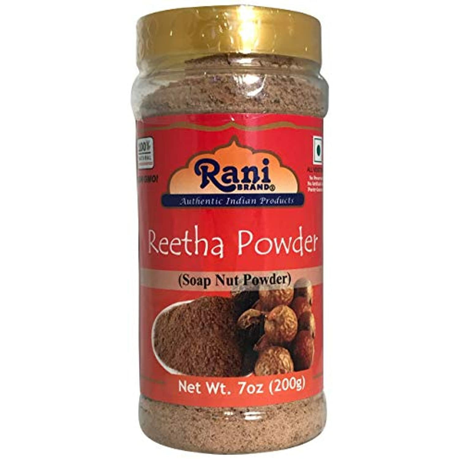 Rani Reetha (Soap Nut) Powder 7oz (200g)