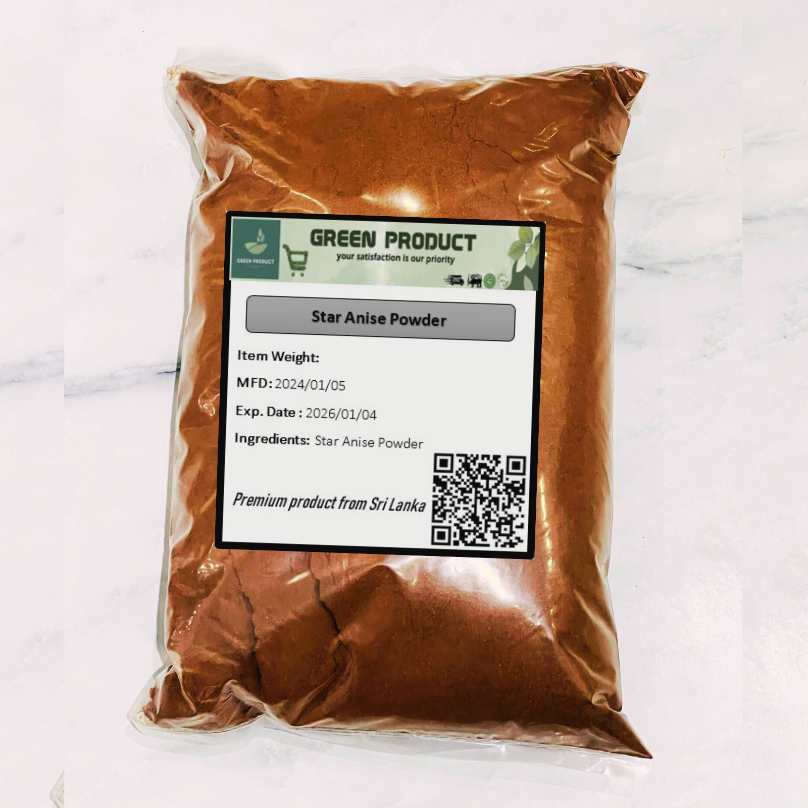 Star Anise Ground Powder | Organic Natural Badiyan | Premium Herbs and Spices