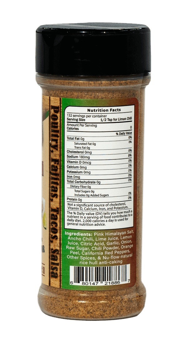 Limon Chili/ free shipping on orders over $30