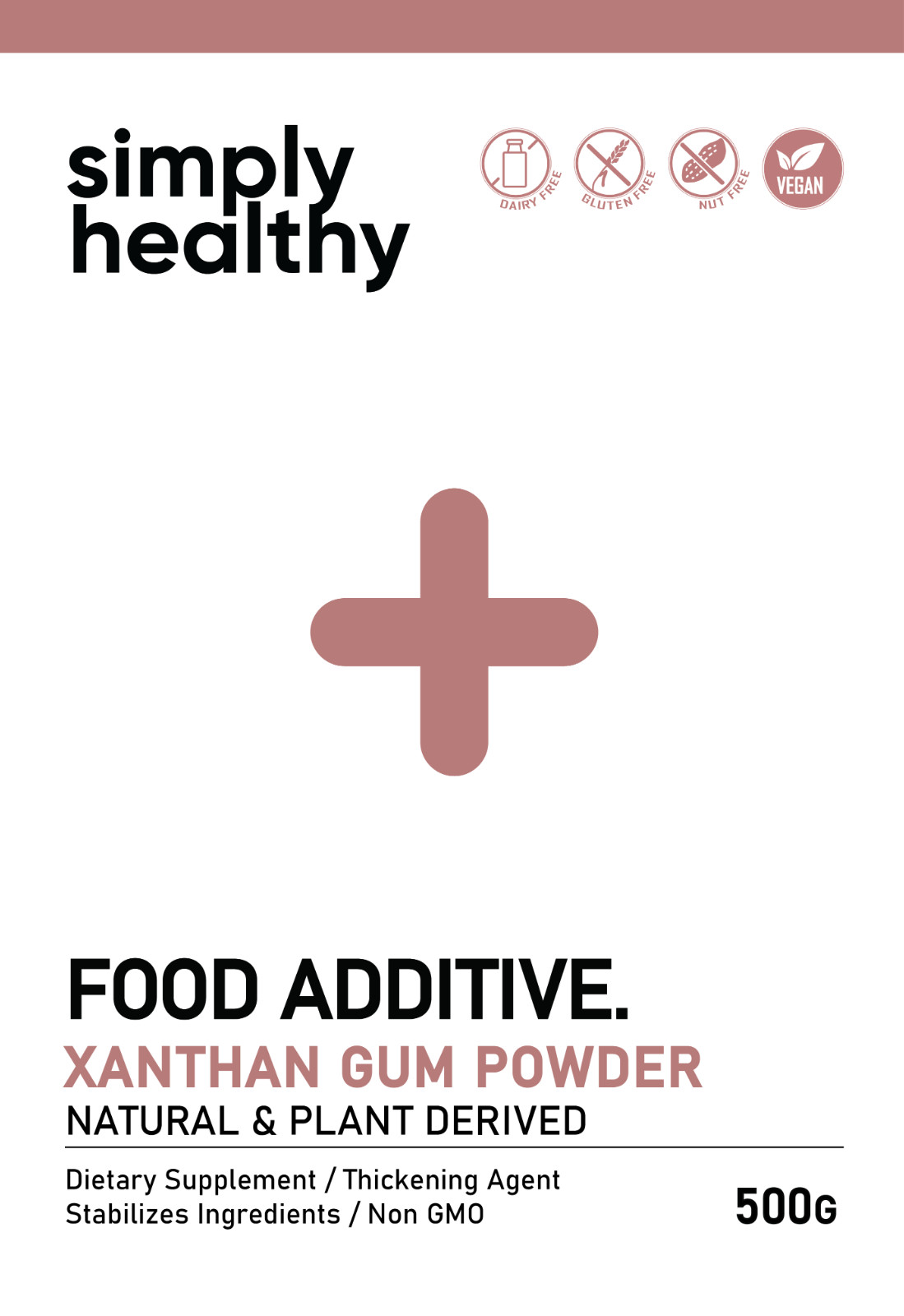 Xanthan Gum Powder 1kg, 100% Pure, Food Stabilizer, Thickener Additive, Pharma