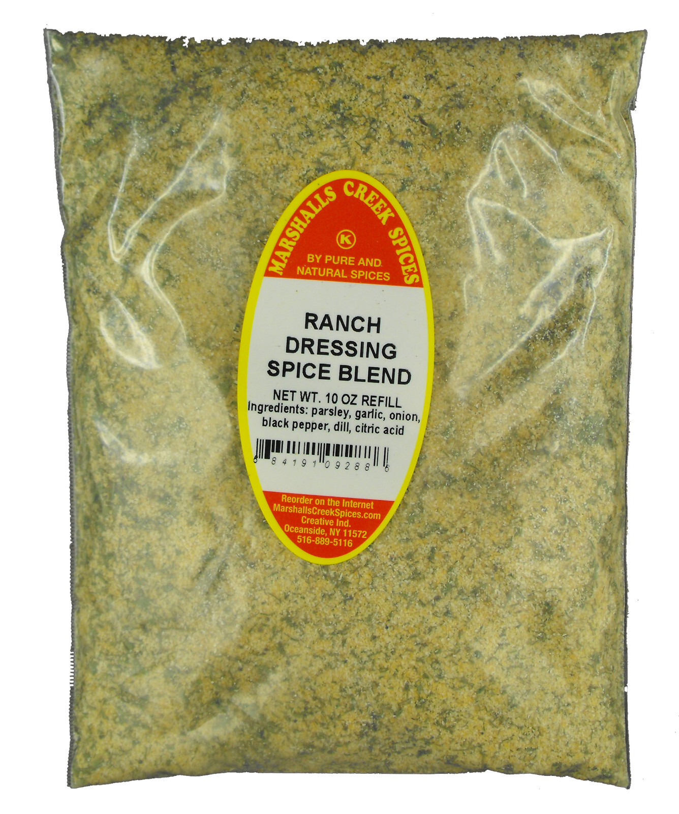 Marshalls Creek Spices RANCH DRESSING SPICE BLEND NO SALT – Kosher