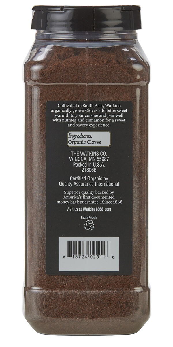 ORGANIC GROUND CLOVES, 15.9 OZ.