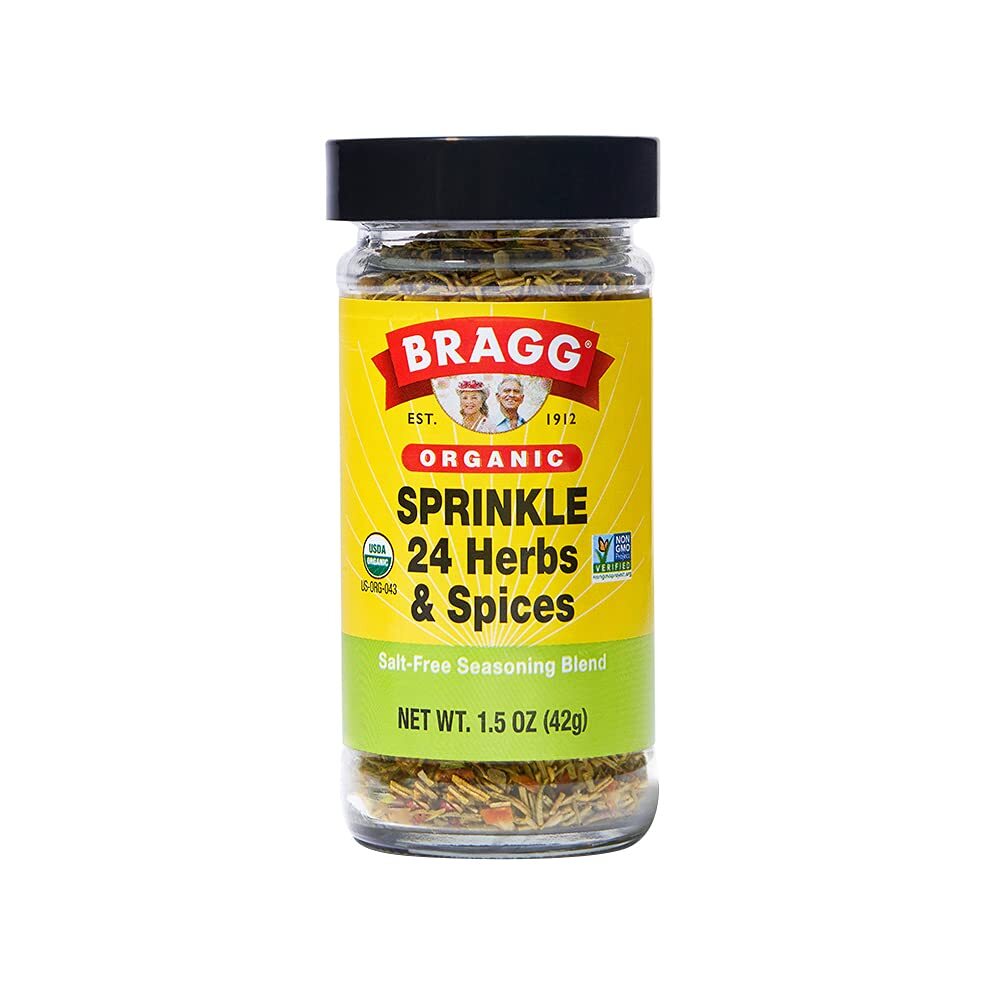 Bragg Seasoning Organic Sprinkle Natural Herbs And Spices 1.5 Oz
