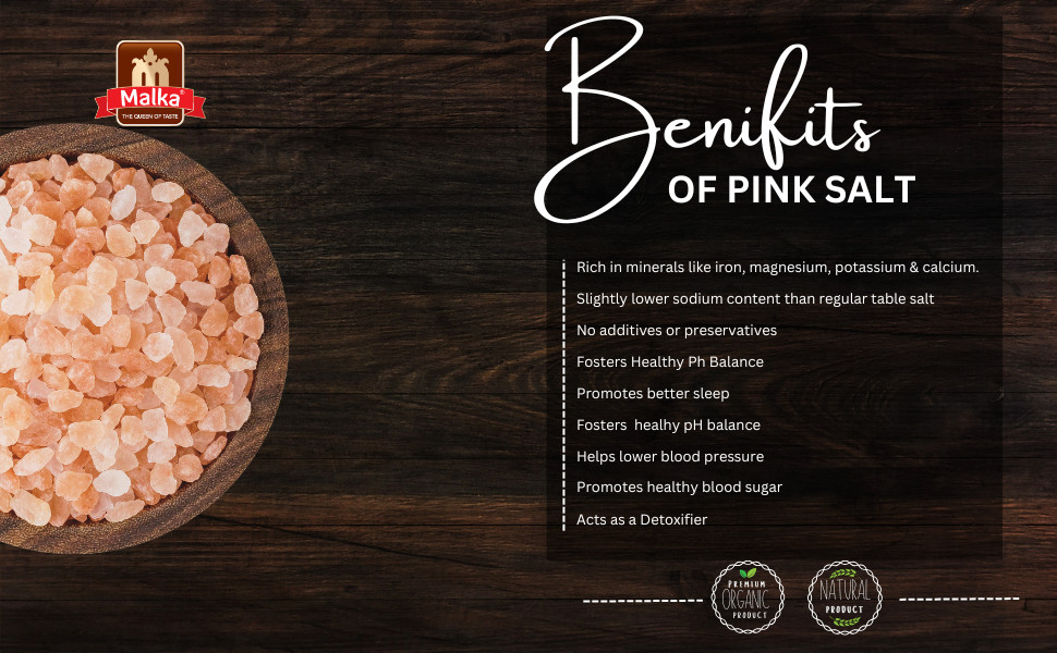 Malka Himalayan Pink Salt & Pepper Shaker Grinder Set Adjustable Coarseness