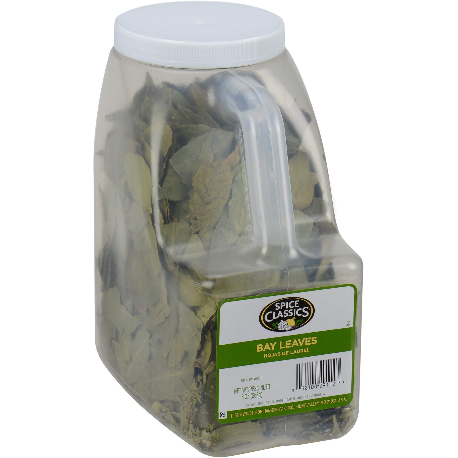 Spice Classics Whole Bay Leaves 8 Oz Culinary Herb for Flavorful Dishes