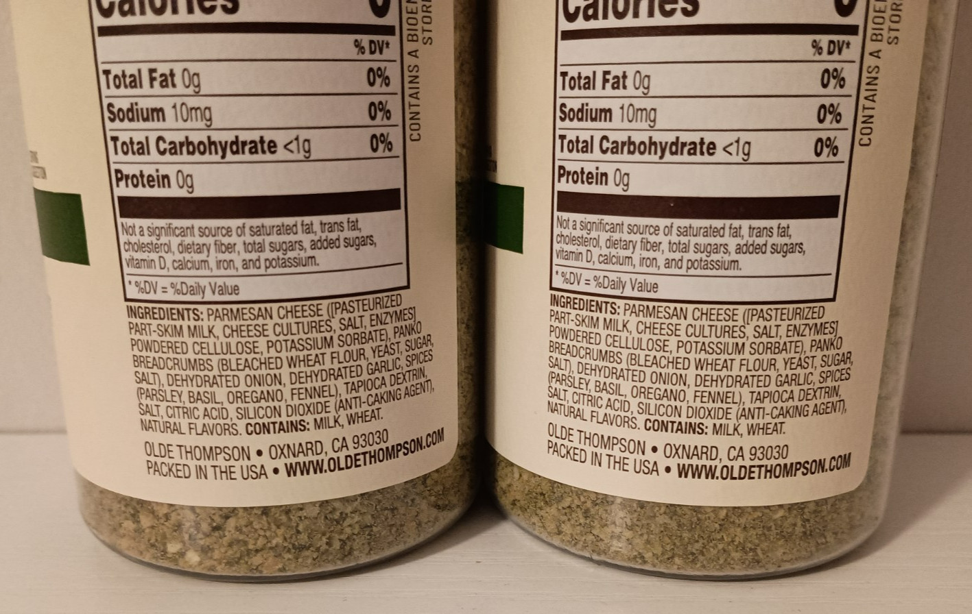Olde Thompson Pesto Crunch Pasta Mix-Ins Seasoning 4.7 oz (2 Pack)