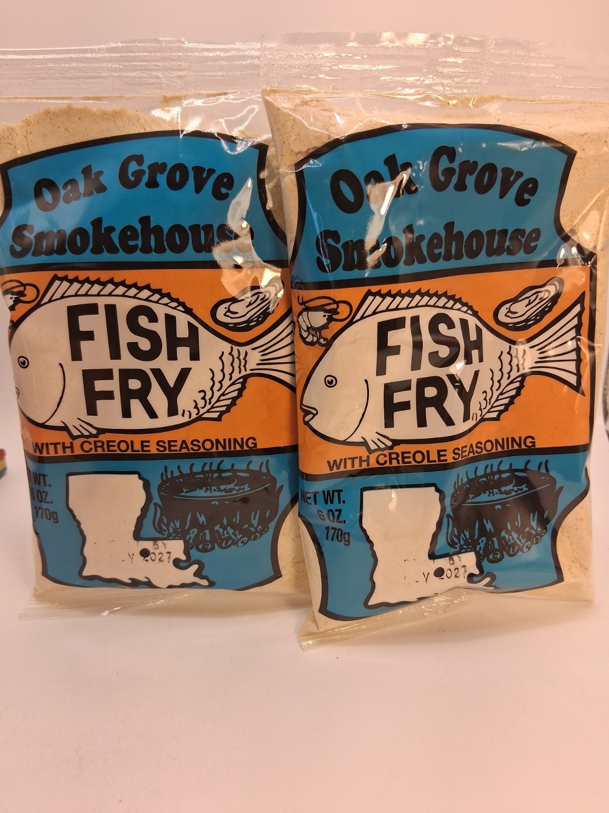 Oak Grove Smokehouse Chicken Fry Mix 2 pack Louisiana Cajun With Creole Season