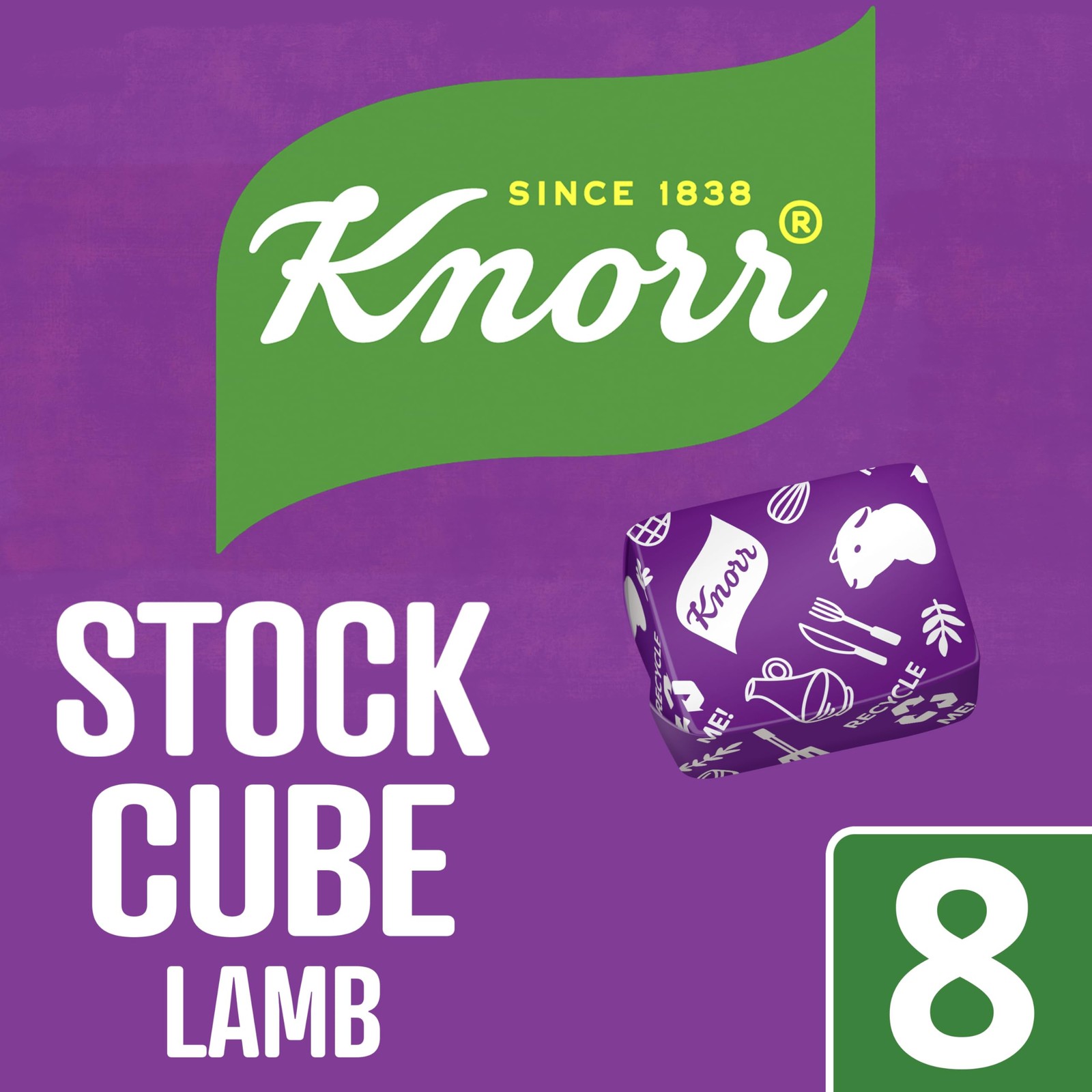 Knorr Lamb Stock Cubes gluten-free to add a rich lamb flavour to your dishe