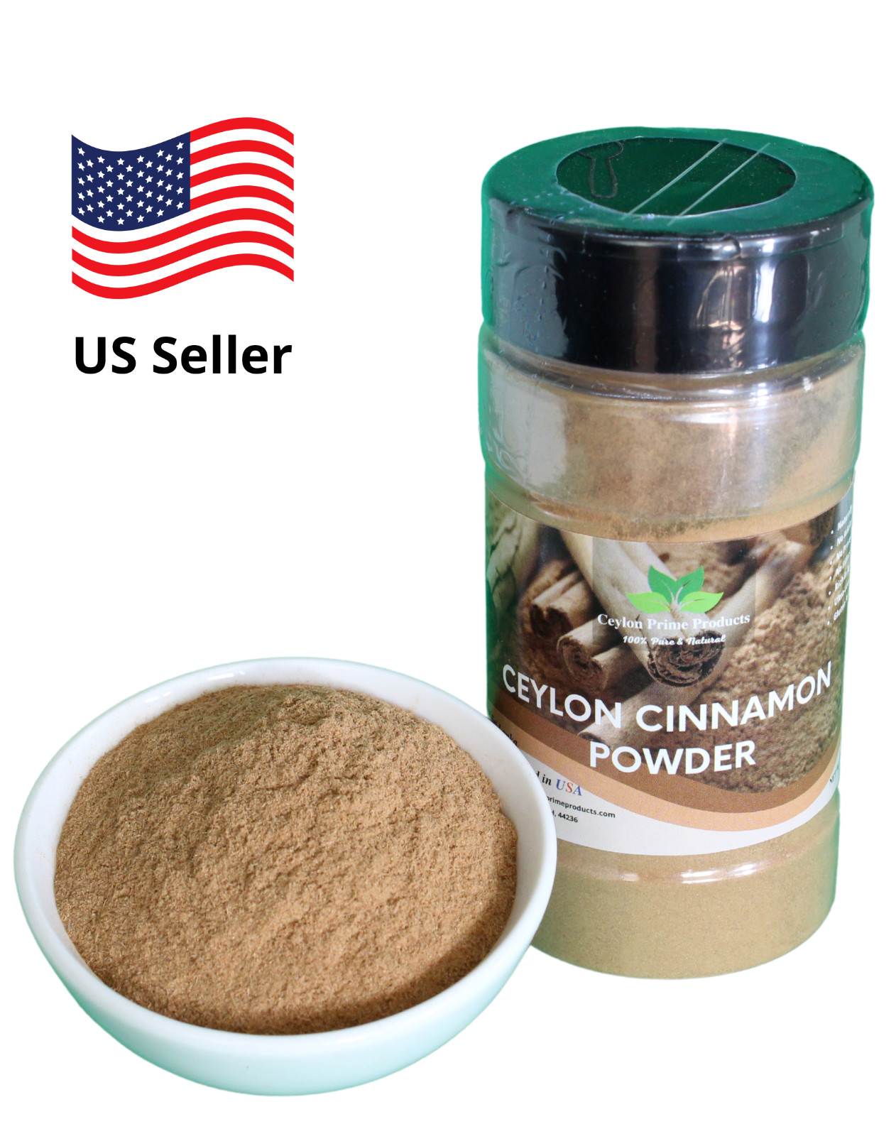 Ceylon Cinnamon Powder | Freshly Ground & Packed in USA