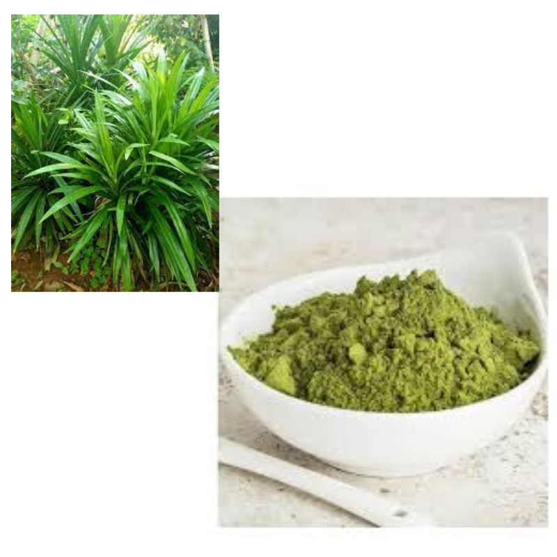 Dried Pandan Leaf/leaves powder Organic Ceylon Spices Free shipping[90g][3.17oz]