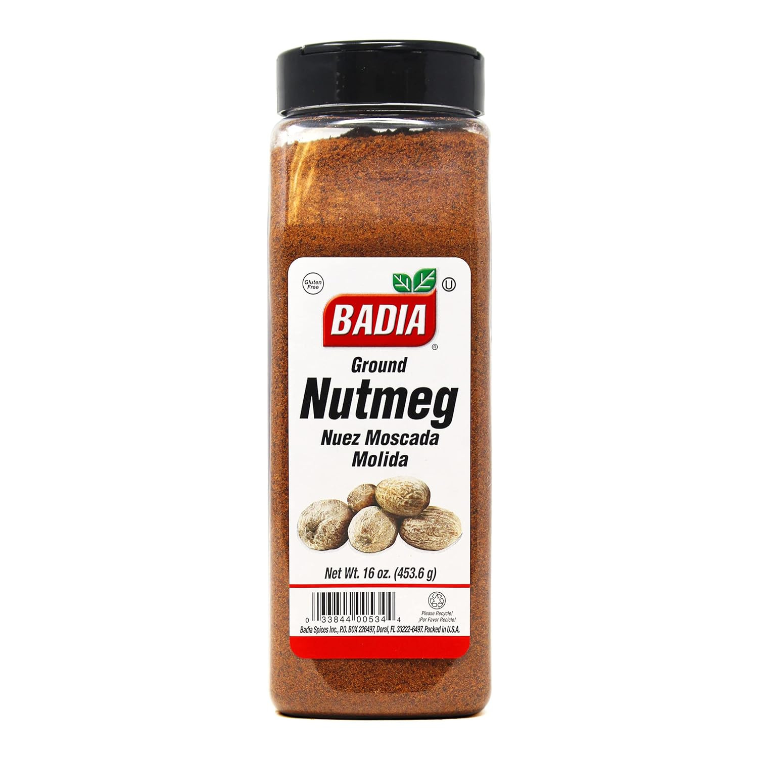 Ground Nutmeg, 16 oz – Premium Spice for Baking & Cooking, Aromatic Flavor for S