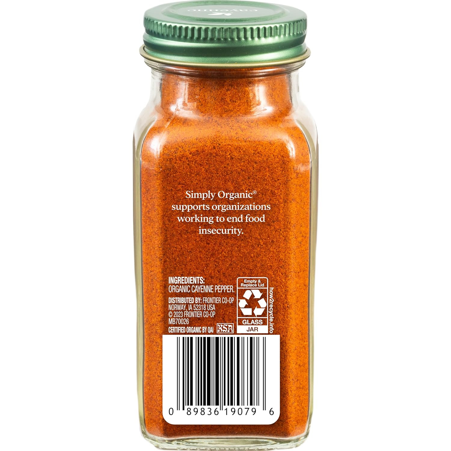 Cayenne Pepper, 2.50 Ounce, Pure, Organic Cayenne Peppers, No Gmo’S, Kosher Cert