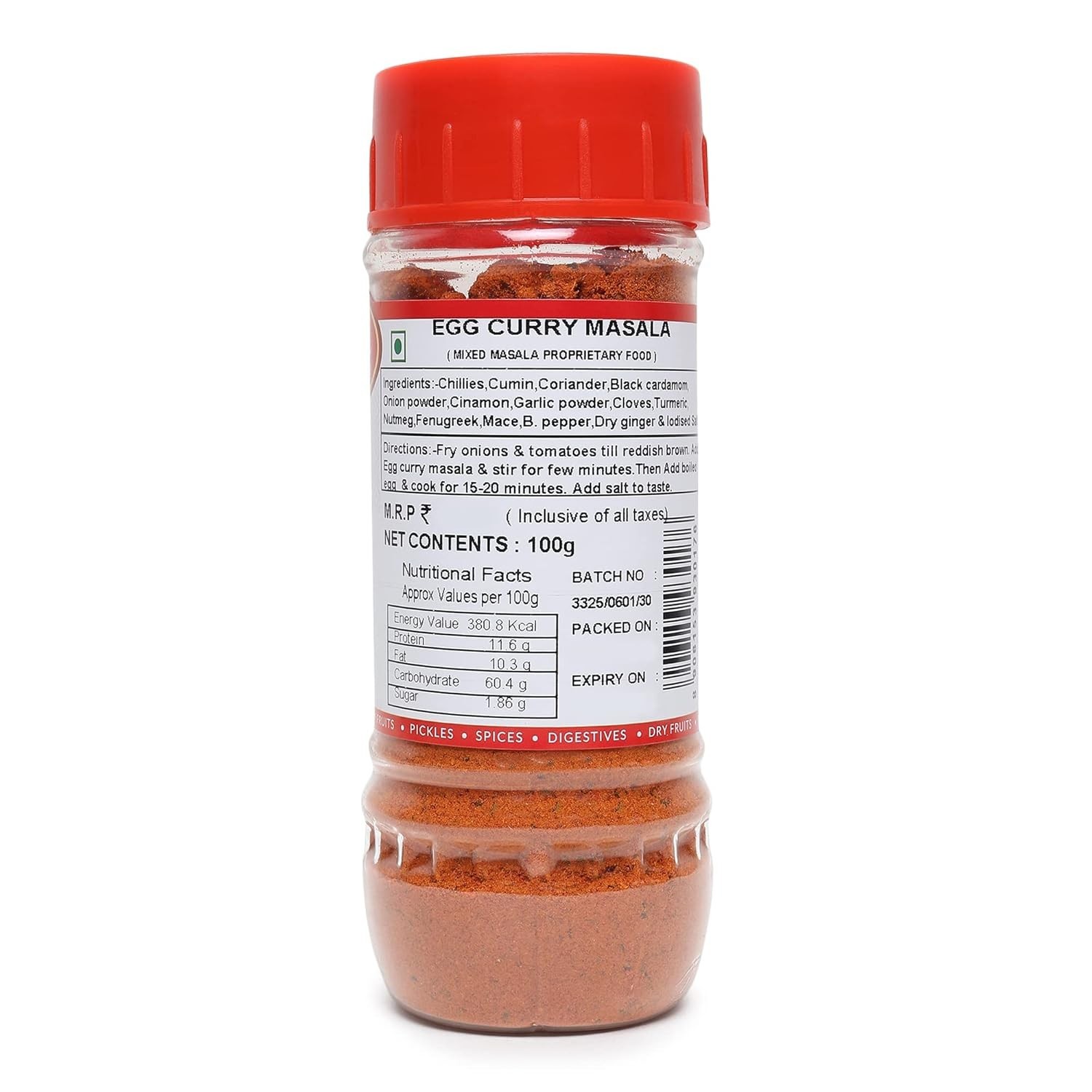 Roopak’s Pik-n-Pay- Egg Curry Masala 100g