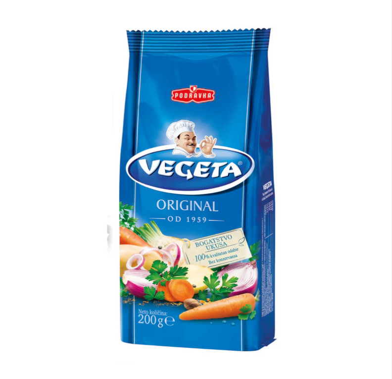 Podravk Vegeta All Purpose Seasoning 250g Original Croatian Vegetable Spice Mix