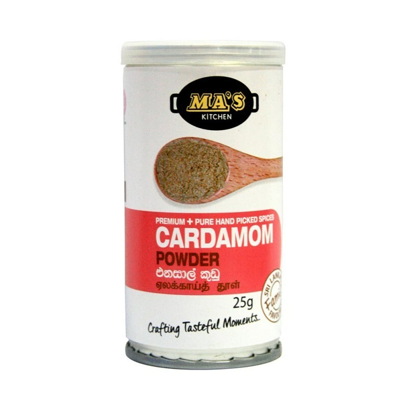 MA’S KITCHEN cardamom powder 100% nature Organic Natural 25g Sri Lanka