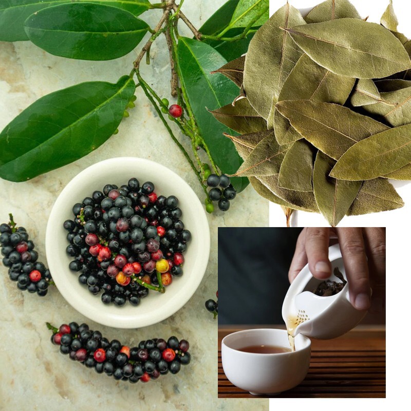 WILD BERRIES BIGNARY DRIED LEAVES Sri Lanka herbal dry tea Blood Skin Health 50g