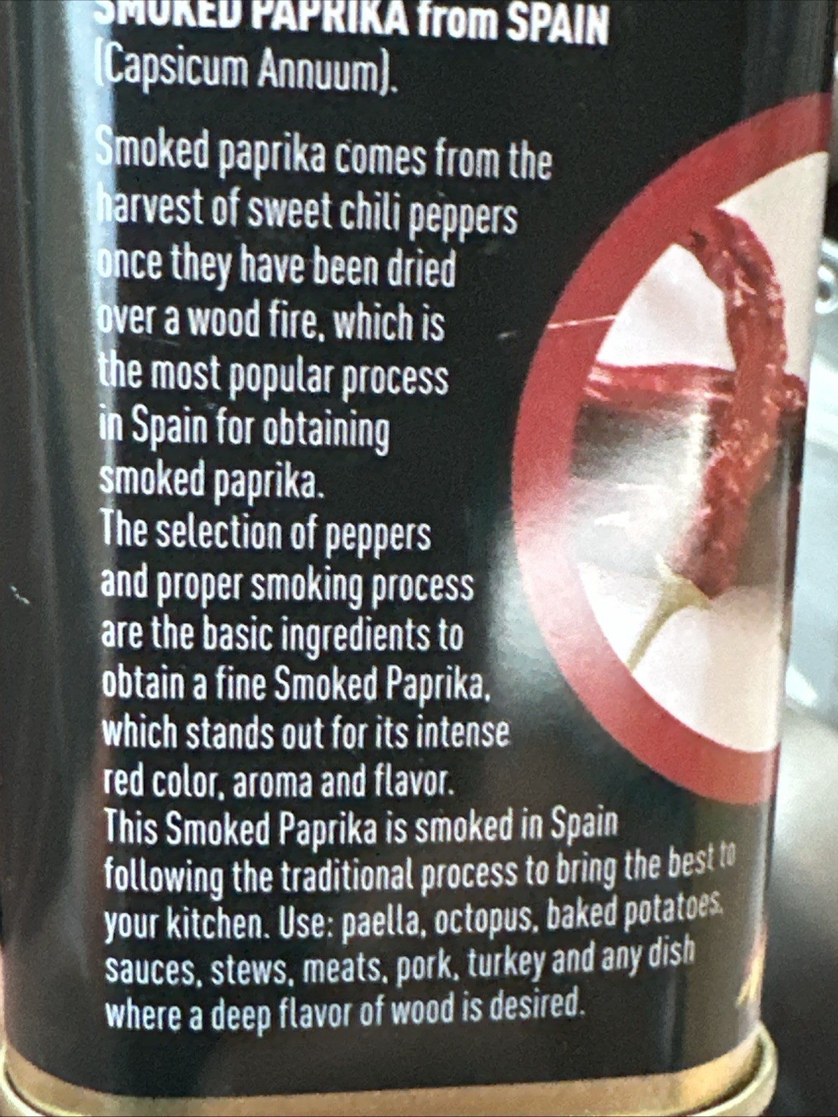 Spanish Smoked Sweet Paprika Powder Laybe Spice 2.82oz 80g Made in Spain
