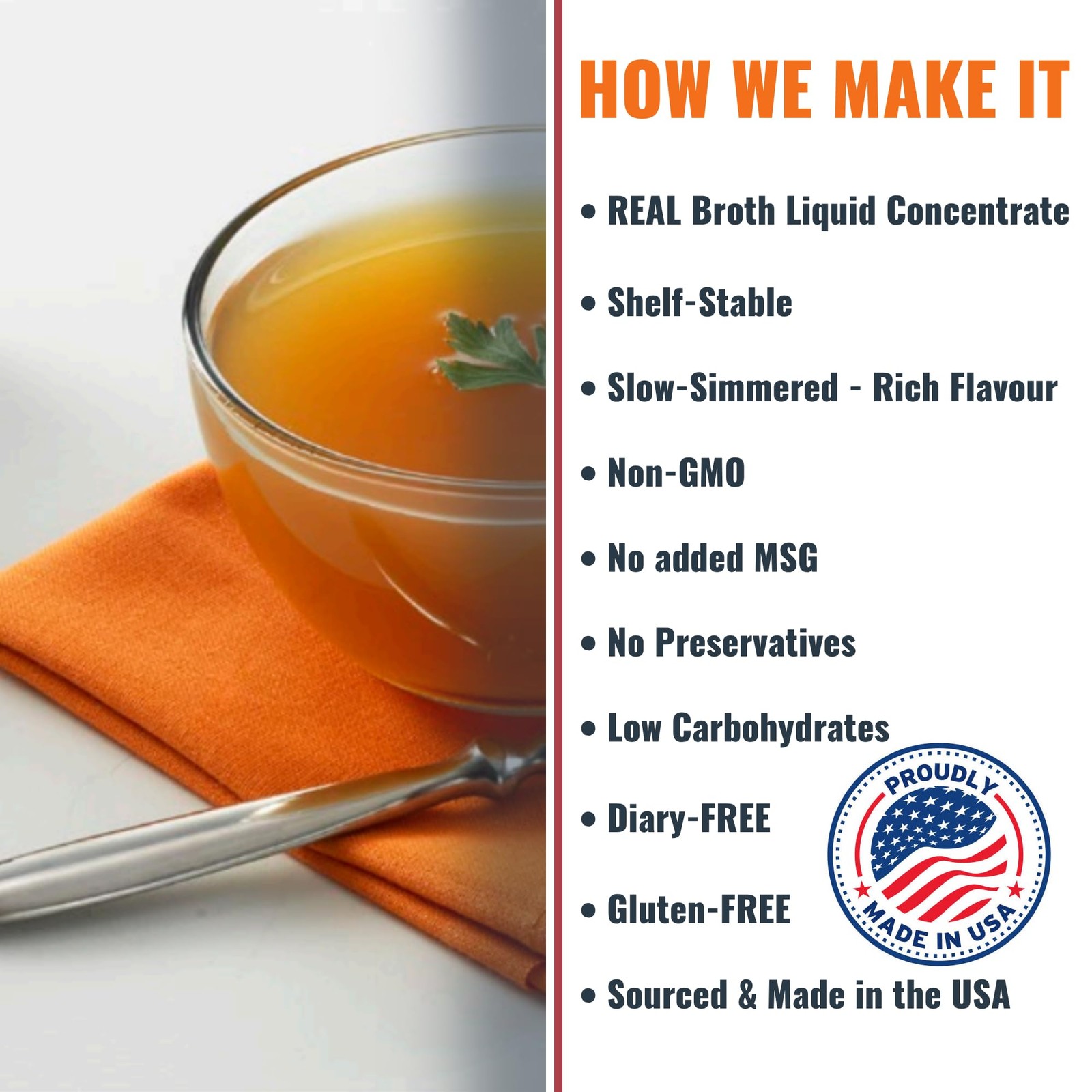 Turkey Broth Concentrates by Savory Choice, Gluten Free and No MSG, 50 Loose Sti