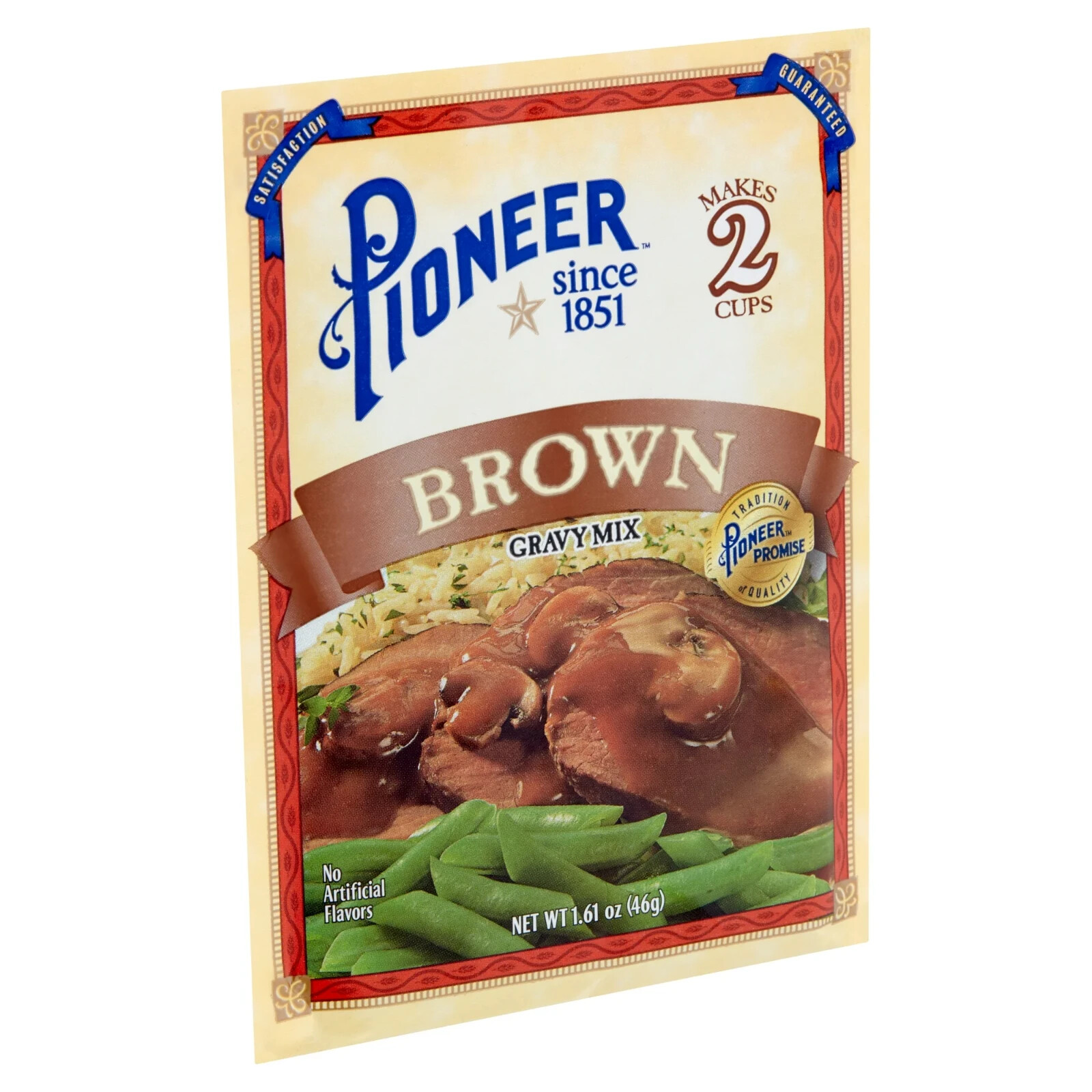 8-Pack Pioneer Premium Brown Gravy Mix, 1.61 oz Packets Mix in every meal.